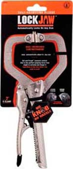 GPI 7'' C CLAMP LOCKJAW SWIVELCRO PAD - HLJ062014